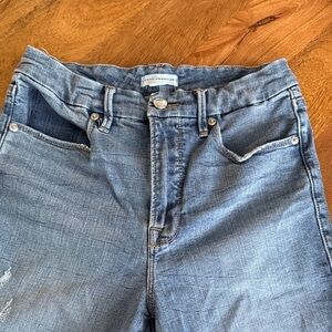 Good American High Rise Light Blue Jeans